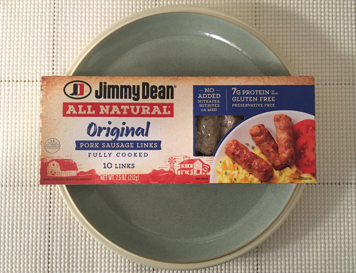 Jimmy Dean All Natural Original Pork Sausage Links