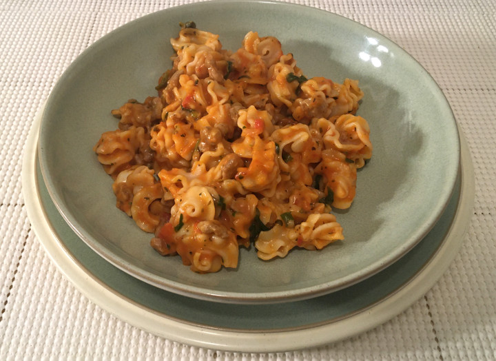 Stouffer's Italian Sausage Pasta (Meal for 2)