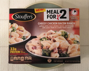 Stouffer’s Cheesy Chicken Bacon Ranch (Meal for 2) Review