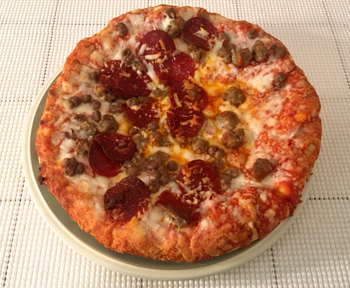 DiGiorno Three Meat Pizza with Cheese Stuffed Crust