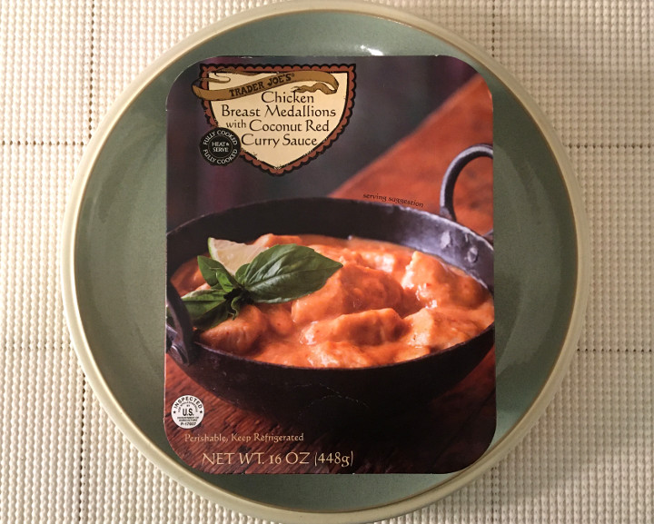 Trader Joe's Chicken Breast Medallions with Coconut Red Curry Sauce