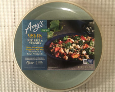 Amy’s Greek Inspired Red Rice & Veggies Review