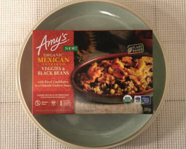 Amy’s Organic Mexican Inspired Veggies & Black Beans Review