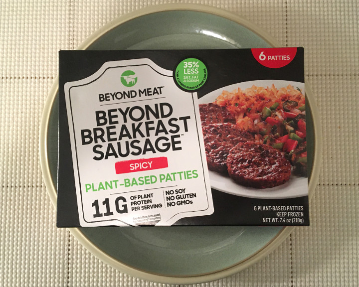 Beyond Meat Spicy Beyond Breakfast Sausage Plant-Based Patties