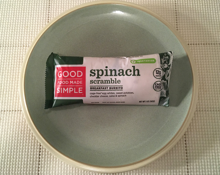 Good Food Made Simple Spinach Scramble Breakfast Burrito