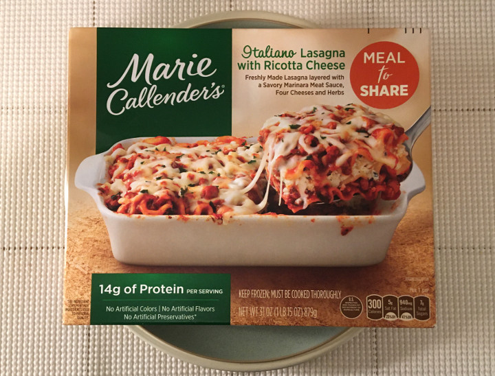 Marie Callender's Italiano Lasagna with Ricotta Cheese (Meal to Share)