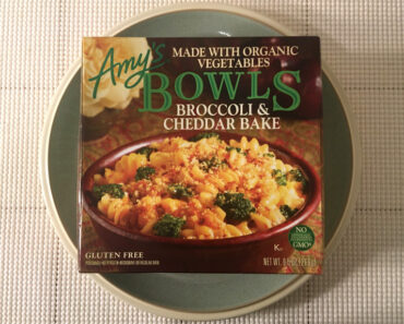 Amy’s Kitchen Broccoli & Cheddar Bake Bowl Review
