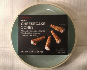 Trader Joe’s Mini Cheesecake Cones Review