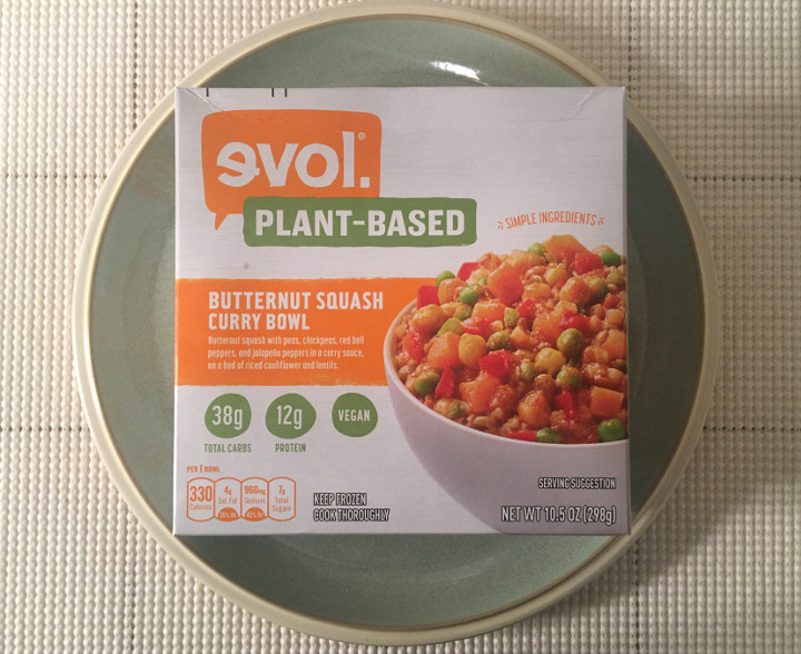 Evol Plant-Based Butternut Squash Curry Bowl