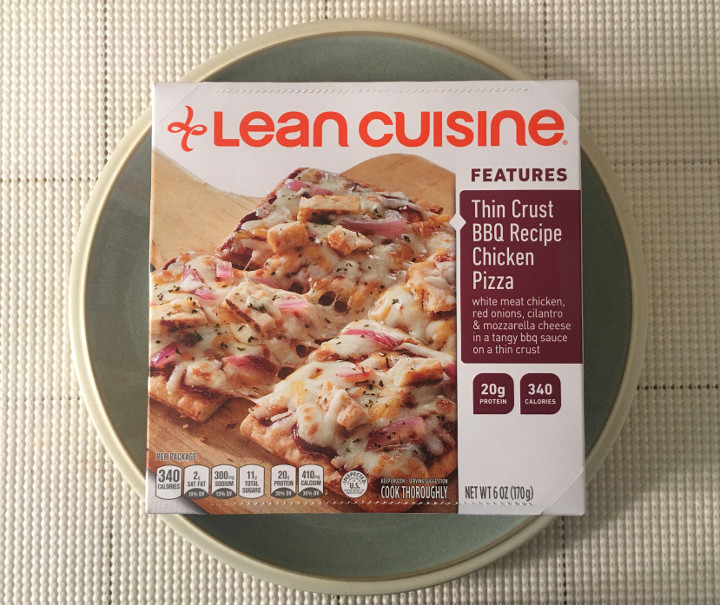 Lean Cuisine Features Thin Crust BBQ Recipe Chicken Pizza