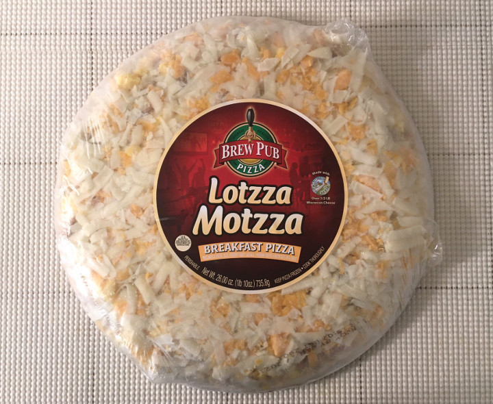Lotzza Motzza Breakfast Pizza