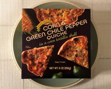 Trader Joe’s Corn & Green Chile Pepper Quiche Review
