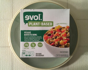 Evol Plant-Based Veggie Burrito Bowl Review