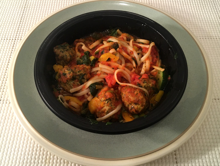Life Cuisine Meatless Lifestyle Ricotta & Spinach Meatless Meatballs Pasta Bowl