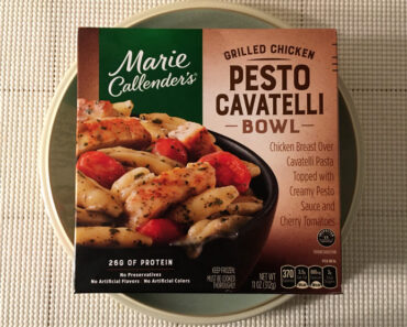 Marie Callender’s Grilled Chicken Pesto Cavatelli Bowl Review