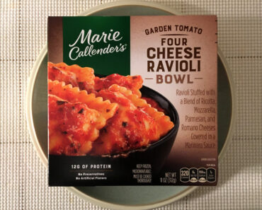 Marie Callender’s Garden Tomato Four Cheese Ravioli Bowl Review
