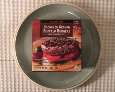 Trader Joe’s Uncooked Ground Buffalo Burgers Review