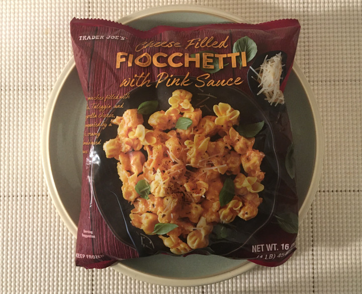 Trader Joe's Cheese-Filled Fiocchetti with Pink Sauce