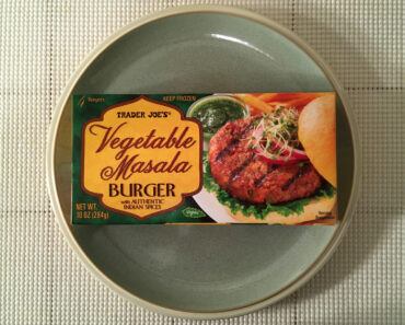 Trader Joe’s Vegetable Masala Burger with Authentic Indian Spices Review