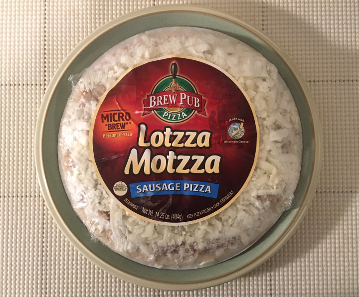 Lotzza Motzza Micro Brew Sausage Pizza