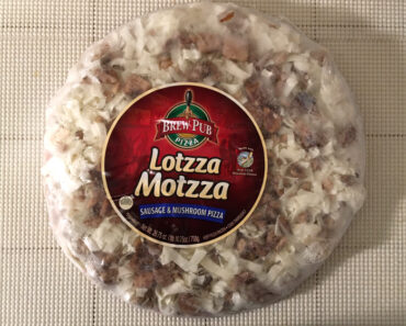 Lotzza Motzza Sausage & Mushroom Pizza Review