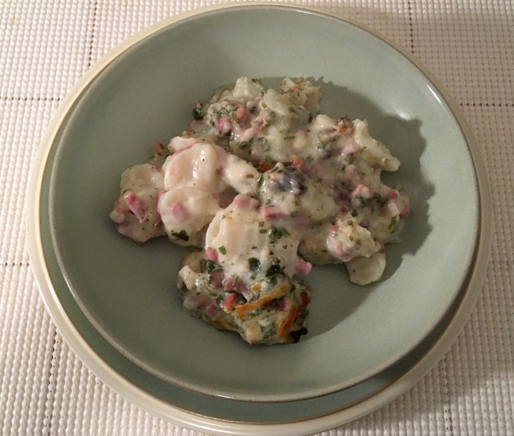 Marie Callender's Scalloped Potatoes in a Creamy Cheese Sauce with Ham