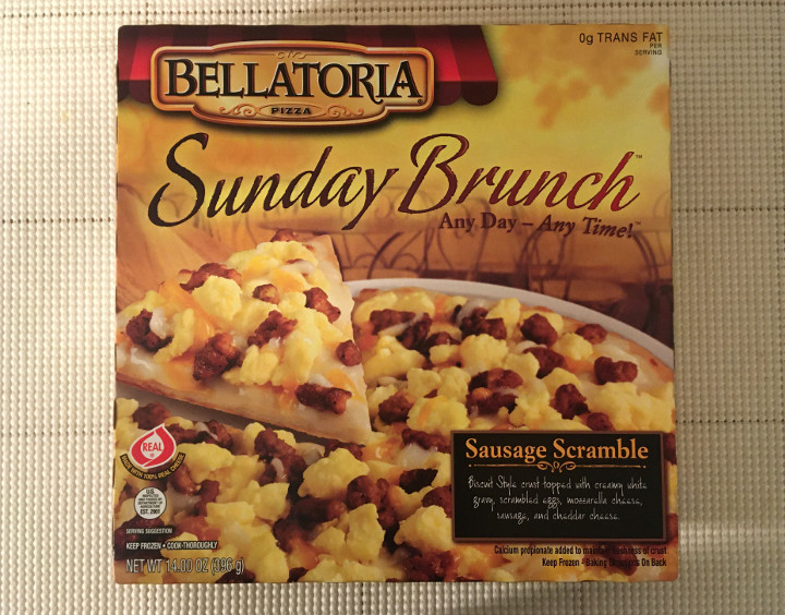 Bellatoria Sunday Brunch Sausage Scramble Pizza