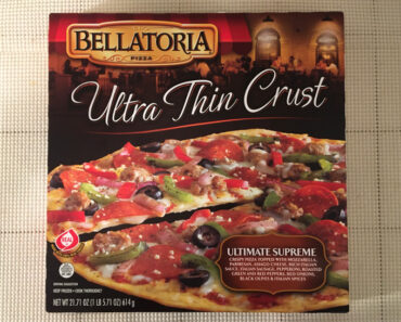 Bellatoria Ultimate Supreme Ultra Thin Crust Pizza Review