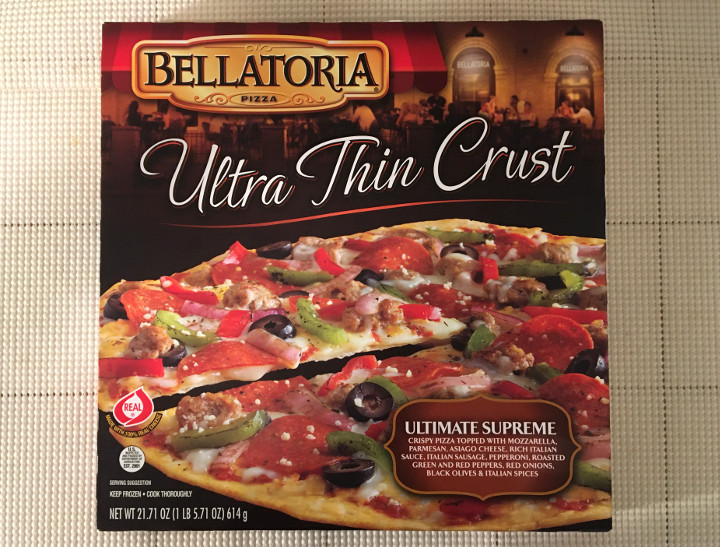 Bellatoria Ultimate Supreme Ultra Thin Crust Pizza