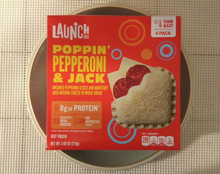 LaunchBox Poppin' Pepperoni & Jack Sandwiches