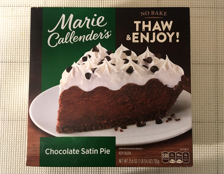Marie Callender's Chocolate Satin Pie Review – Freezer Meal Frenzy