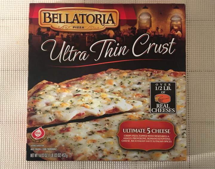 Bellatoria Ultimate 5 Cheese Ultra Thin Crust Pizza
