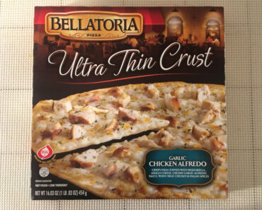 Bellatoria Garlic Chicken Alfredo Ultra Thin Crust Pizza Review