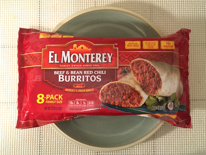 El Monterey Beef & Been Red Chili Burritos