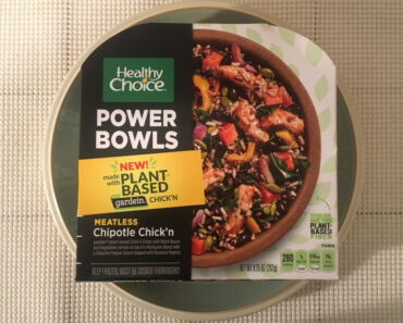 Healthy Choice Meatless Chipotle Chick’n Power Bowl Review