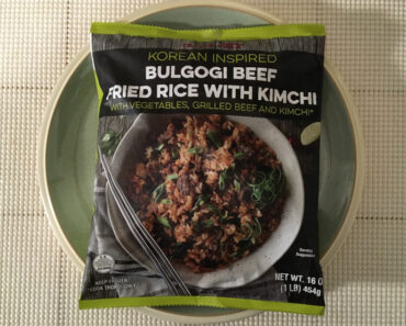 Trader Joe’s Korean Inspired Bulgogi Beef Fried Rice with Kimchi Review