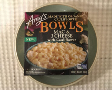 Amy’s Mac & 3 Cheese with Cauliflower Review