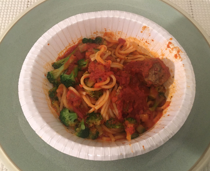 Amy's Light & Lean Spaghetti Italiano with Meatless Meatballs