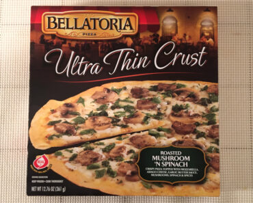 Bellatoria Roasted Mushroom ‘n Spinach Ultra Thin Crust Pizza Review