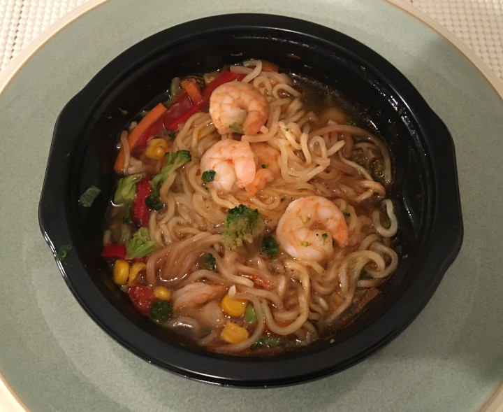 Scott & Jon's Spicy Shrimp Ramen Noodle Bowl