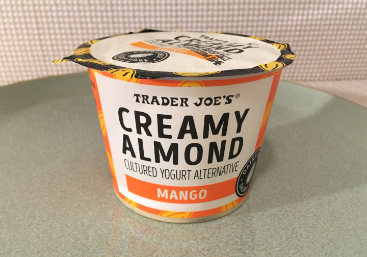 Trader Joe's Mango Creamy Almond Cultured Yogurt Alternative