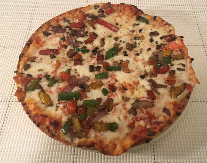 Good & Gather Thin Crust Roasted Vegetable Pizza