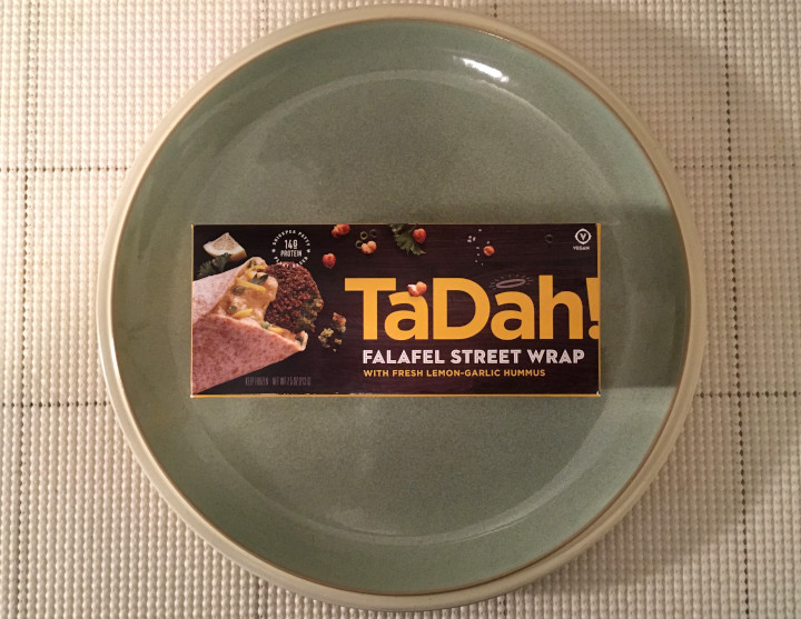 TaDah! Falafel Street Wrap with Fresh Lemon-Garlic Hummus
