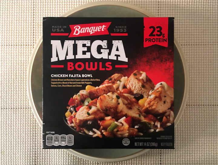 Banquet Mega Bowls Chicken Fajita Bowl