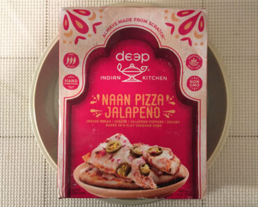Deep Indian Kitchen Jalapeño Naan Pizza Review