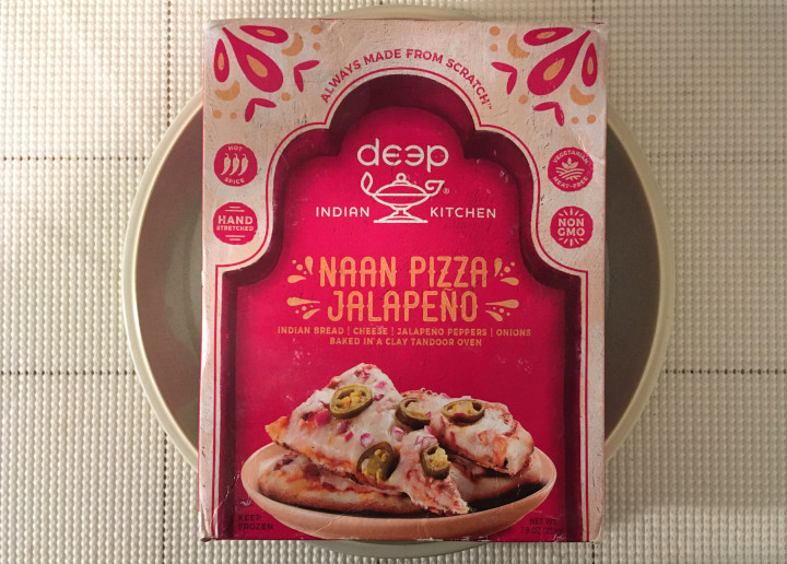 Deep Indian Kitchen Jalapeño Naan Pizza