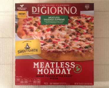 DiGiorno Meatless Monday Meatless Sausage Supreme Pizza Review