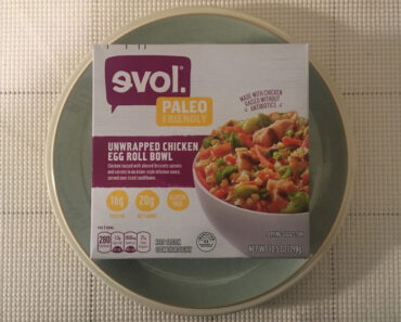 Evol Paleo Friendly Unwrapped Chicken Egg Roll Bowl Review
