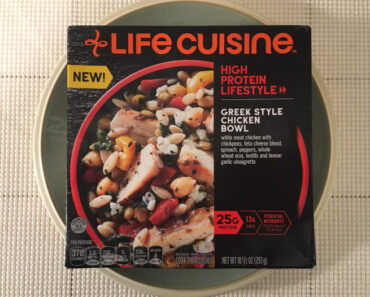 Life Cuisine High Protein Lifestyle Greek Style Chicken Bowl Review
