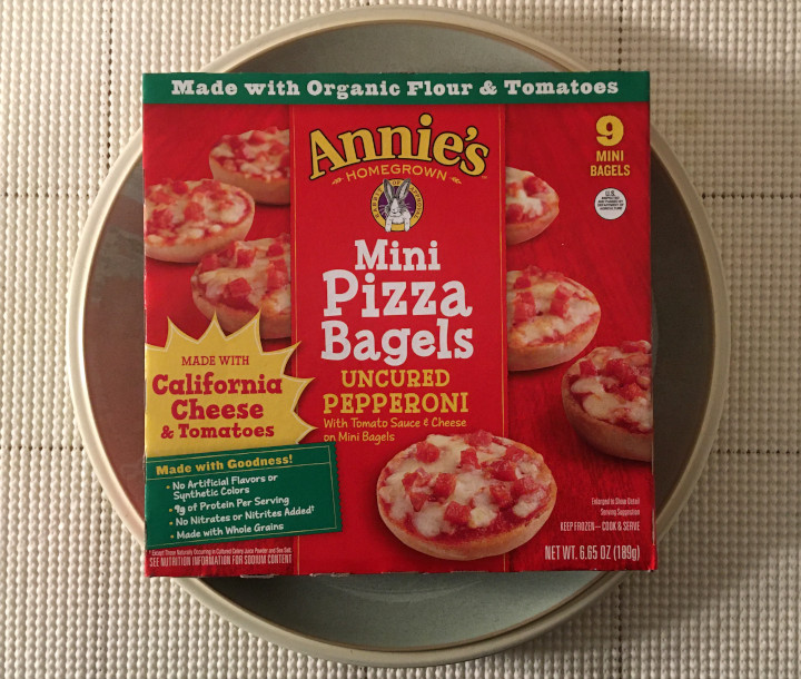 Annie's Uncured Pepperoni Mini Pizza Bagels